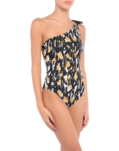 Moschino One-piece Swimsuits In Black