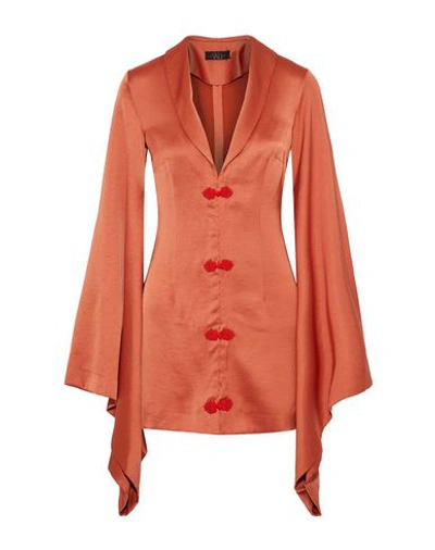 De La Vali Suit Jackets In Orange