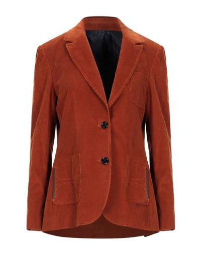 Band Of Outsiders Sartorial Jacket In Rust