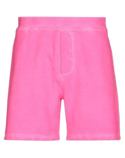 Dsquared2 Shorts & Bermuda Shorts In Fuchsia