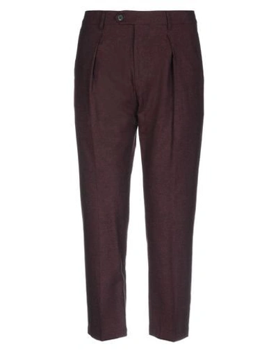 Be Able Casual Pants In Maroon