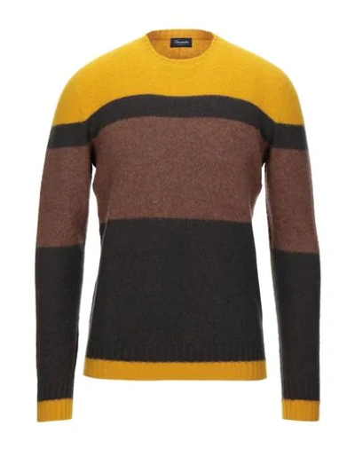 Drumohr Sweaters In Brown