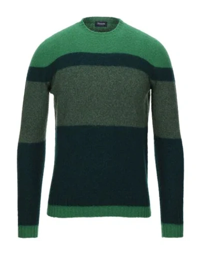 Drumohr Sweaters In Green