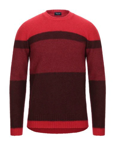Drumohr Sweaters In Red