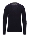 Drumohr Cashmere Blend In Dark Purple