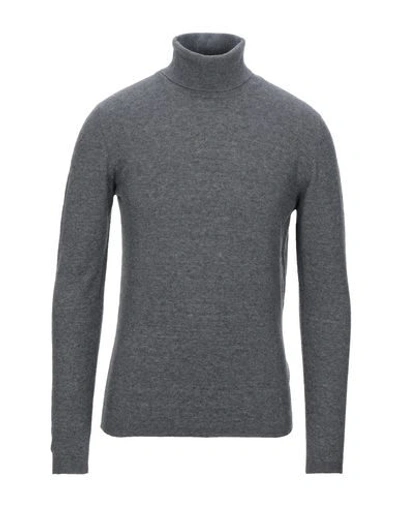 Grey Daniele Alessandrini Turtlenecks In Grey
