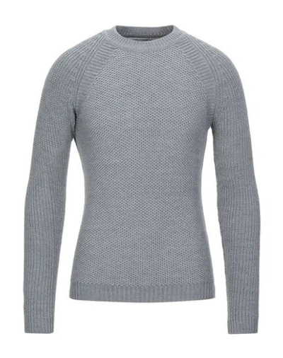 Grey Daniele Alessandrini Sweater In Light Grey