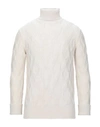 Paolo Pecora Turtlenecks In White