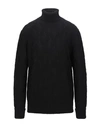 Paolo Pecora Turtlenecks In Black