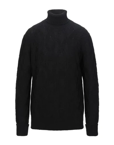 Shop Paolo Pecora Turtlenecks In Black