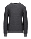 Paolo Pecora Sweaters In Lead