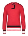 Just Cavalli Sweaters In Red