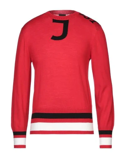 Just Cavalli Sweaters In Red