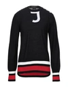 Just Cavalli Sweaters In Black