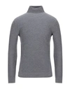 Paolo Pecora Turtlenecks In Grey