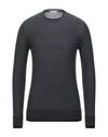 Paolo Pecora Sweaters In Steel Grey
