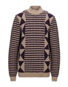Grey Daniele Alessandrini Sweaters In Sand