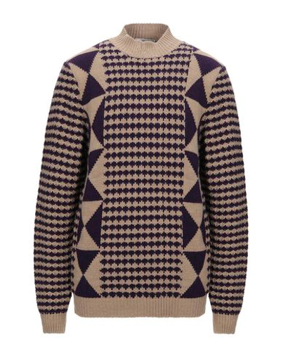 Grey Daniele Alessandrini Sweaters In Sand