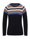 Daniele Alessandrini Sweaters In Dark Blue