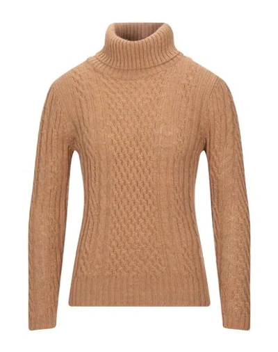 Bellwood Turtlenecks In Camel