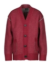 Band Of Outsiders Cardigans In Maroon