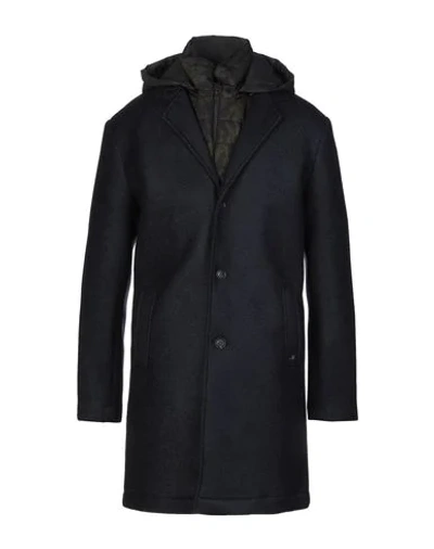 Mason's Coats In Dark Blue