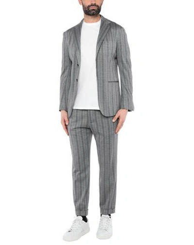 Kiton Suits In Grey