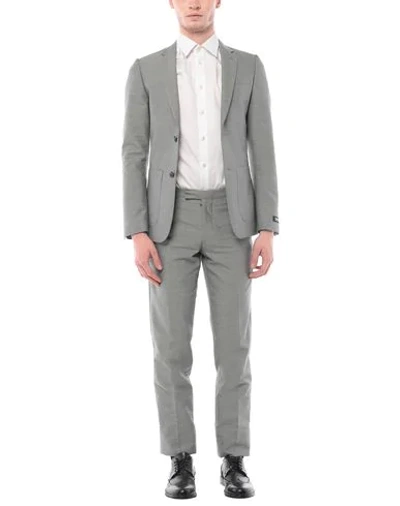 Dkny Suits In Grey