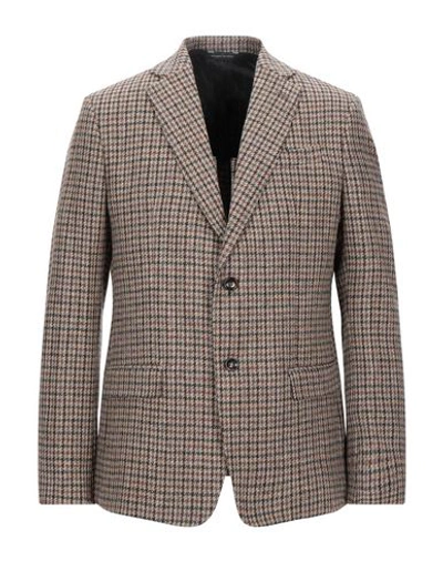 Alessandro Dell'acqua Suit Jackets In Sand