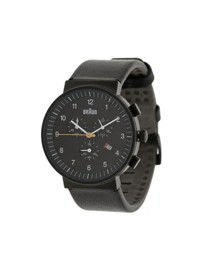 Braun Watches Bn0035 40mm Watch In Black