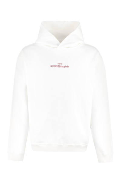 Maison Margiela Off-white Logo Hoodie