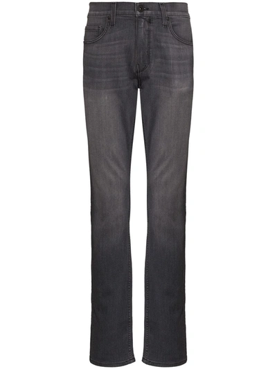 Paige Federal Walter Slim Leg Jeans In Grey