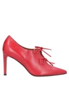 L'autre Chose Laced Shoes In Red