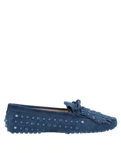 Tod's Loafers In Blue