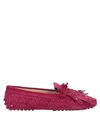 Tod's Loafers In Red