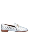 Tod's Loafers In Silver