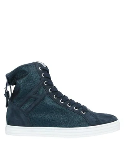 Hogan Rebel Sneakers In Blue