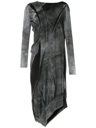 Uma Raquel Davidowicz Budapeste Asymmetric Dress In Grey