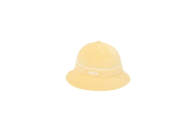 Pre-owned Palace  Towelling Bucket Hat Yellow