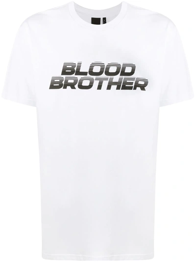 Blood Brother Opal Logo-print T-shirt In White
