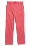 Vineyard Vines Kids' Breaker Pants In Jetty Red