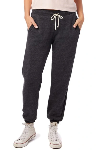 Alternative Classic Eco-fleece Sweatpants In Eco Black