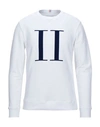 Les Deux Cla Encore Sweatshirt Colour: Blue Fog/anthracite In White