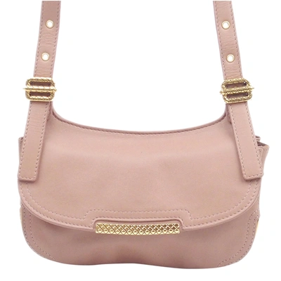 Pre-owned Bottega Veneta Pink Leather Shoulder Bag
