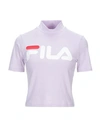 Fila T-shirts In Lilac