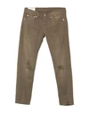 Dondup Cropped Pants In Military Green