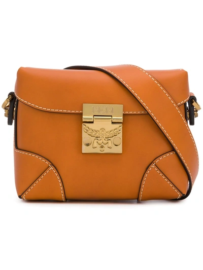 Mcm Berlin Belt Bag In Brown