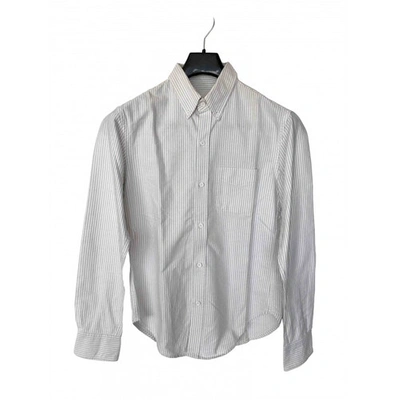 Pre-owned Band Of Outsiders Beige Cotton Shirts