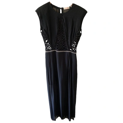 Pre-owned Sass & Bide Maxi Dress In Black