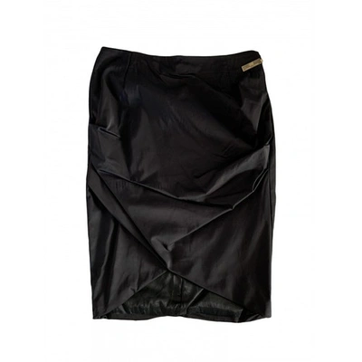 Pre-owned Elisabetta Franchi Mid-length Skirt In Black